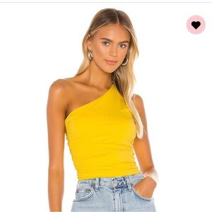 Superdown one shoulder top